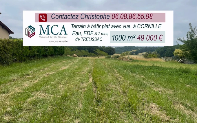 Terrain à partir de 1000m² à Cornille à Cornille (24750)