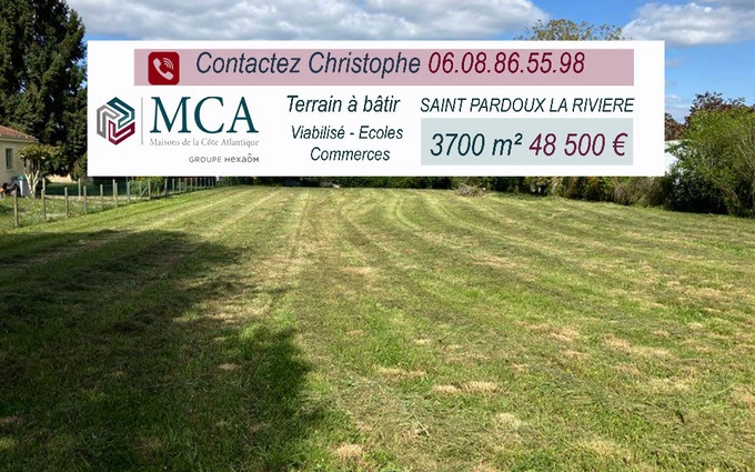 Terrain à partir de 3700m² à Nontron à Nontron (24300)
