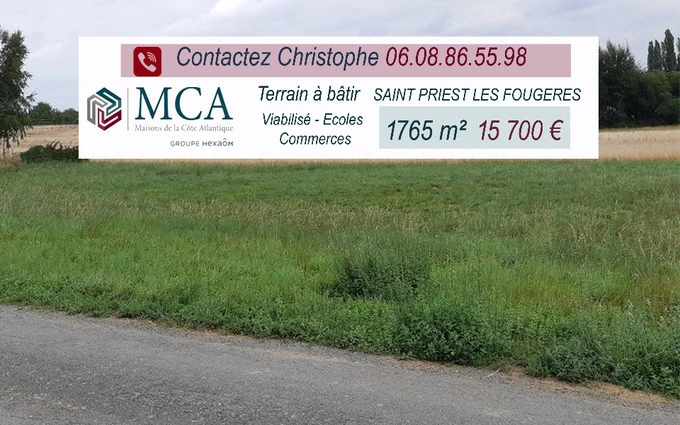Terrain à partir de 1765m² à La Coquille à La Coquille (24450)