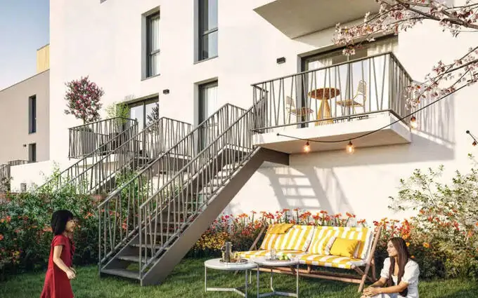 Brest quartier Sainte-Anne du Portzic sur les hauteurs à Brest