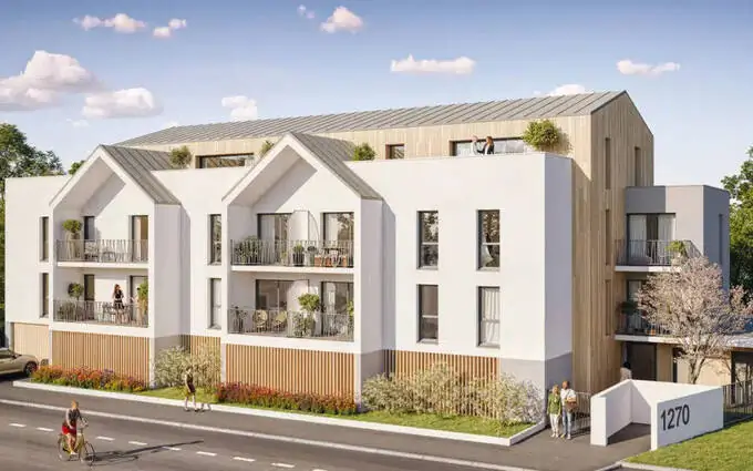 Brest quartier Sainte-Anne du Portzic sur les hauteurs à Brest
