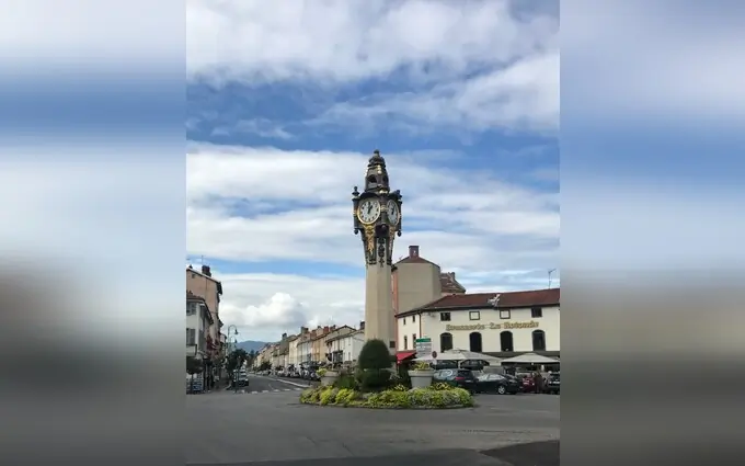 Le pavillon de l'horloge à Tassin-la-Demi-Lune