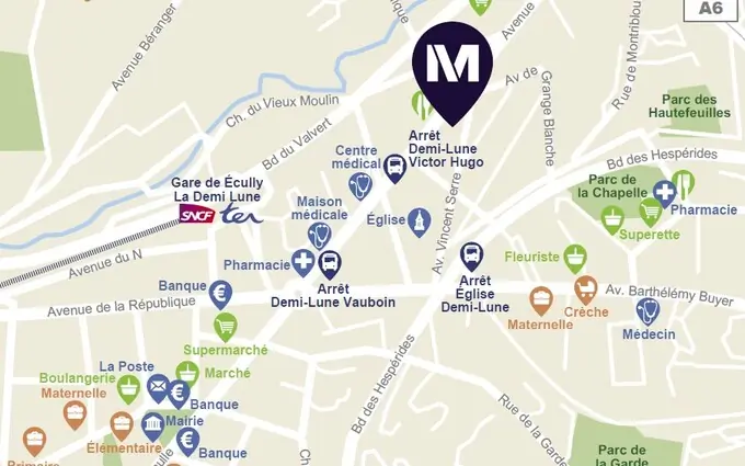 Le pavillon de l'horloge à Tassin-la-Demi-Lune