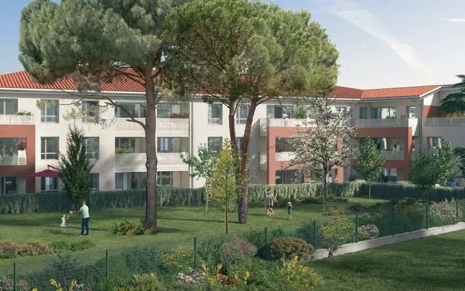 Toulouse quartier La Maourine à 750m du métro B à Toulouse
