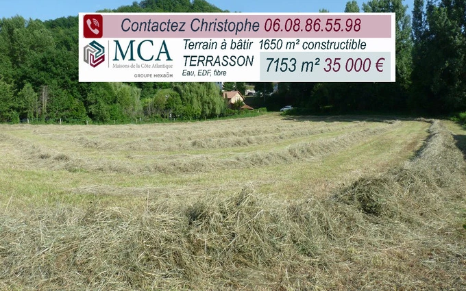 Terrain à partir de 7153m² à Terrasson-Lavilledieu à Terrasson-Lavilledieu (24120)