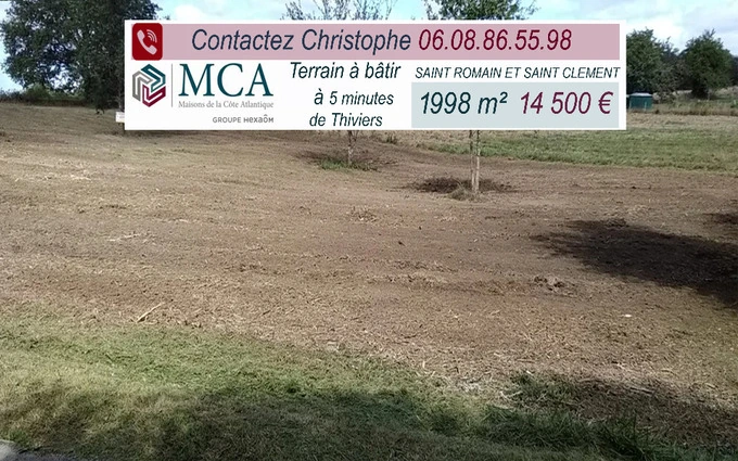 Terrain à partir de 1998m² à Thiviers à Thiviers (24800)