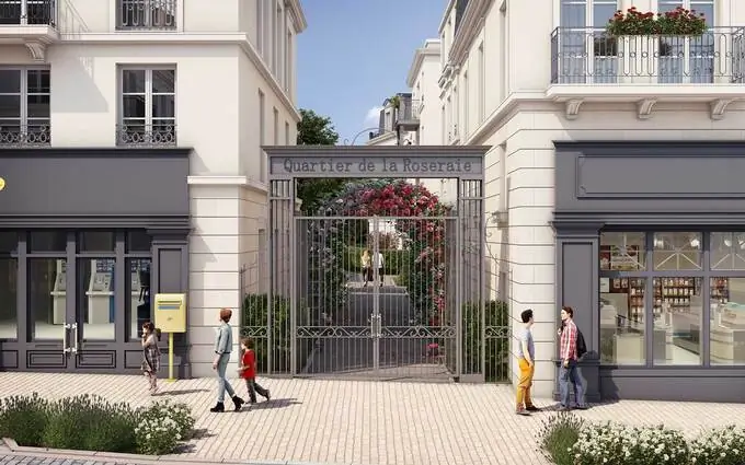 Quartier de la Roseraie à L'Haÿ-les-Roses