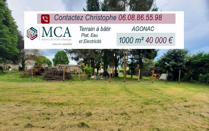 Terrain à partir de 1000m² à Agonac à Agonac (24460)