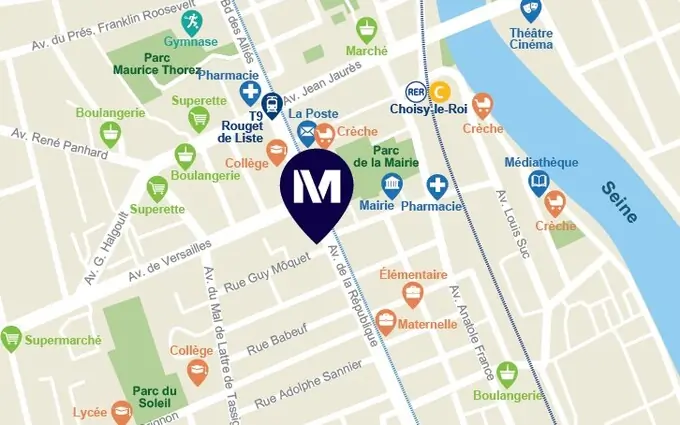 L'orée du parc à Choisy-le-Roi