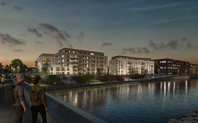 Le quai des six à Calais