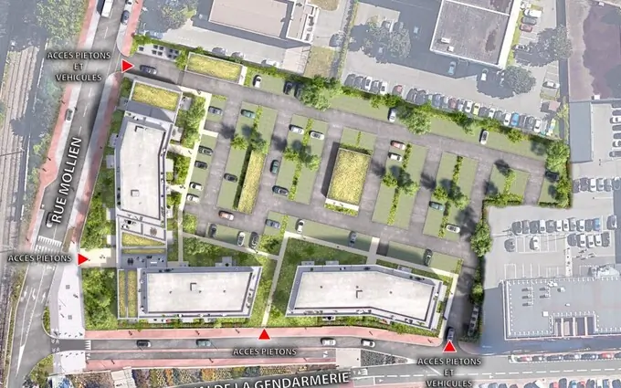 Le quai des six à Calais