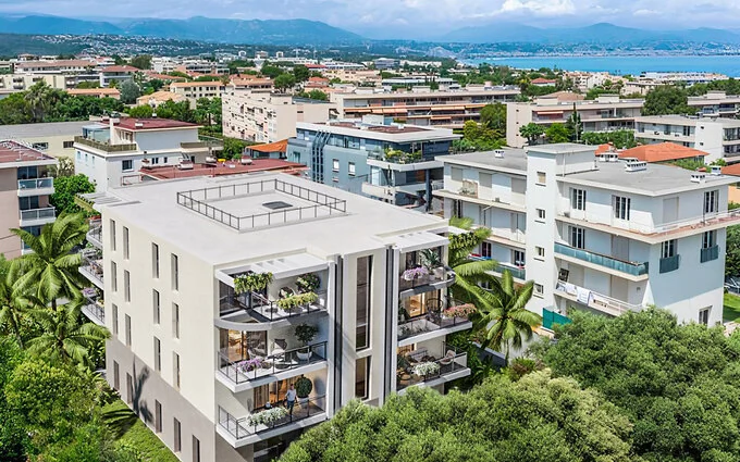 Antibes quartier résidentiel à Antibes