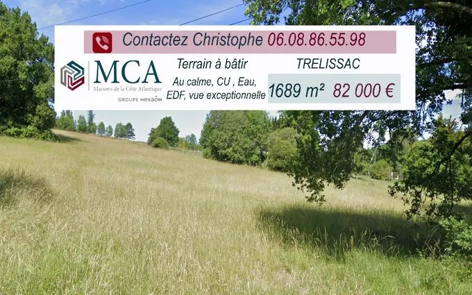 Terrain à partir de 1689m² à Périgueux à Périgueux (24000)