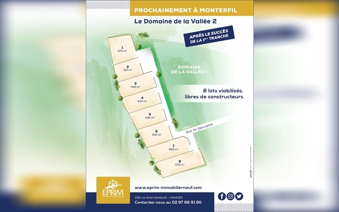 Domaine de la Vallée 2 à Monterfil (35160)