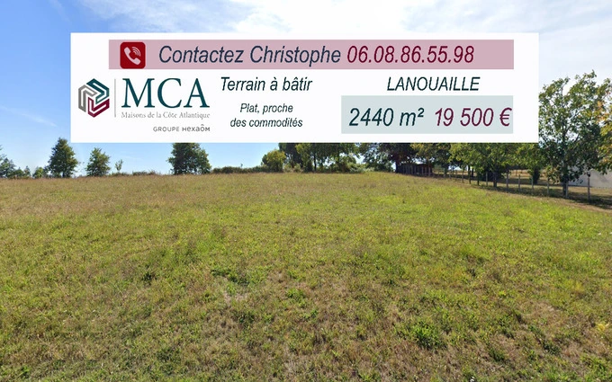 Terrain à partir de 2440m² à Lanouaille à Nouaille (24270)