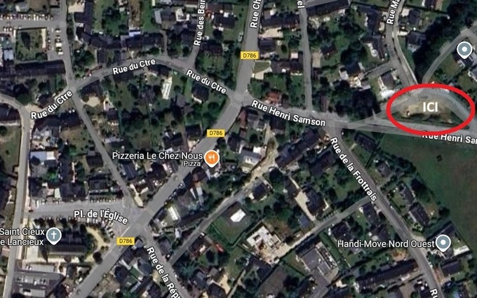 2 TERRAINS RUE HENRI SAMSON AU CENTRE DE LANCIEUX PROCHES PLAGES à Lancieux