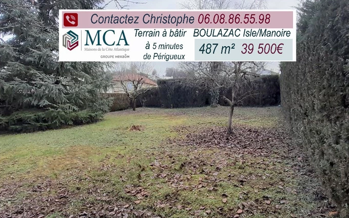 Terrain à partir de 487m² à Boulazac à Boulazac (24330)