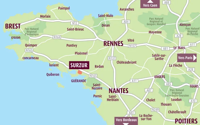 Domaine ker bihan à Surzur