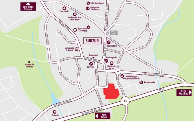 Domaine ker bihan à Surzur