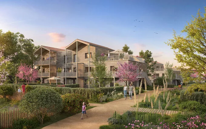 Les rives de l'ambene à Riom