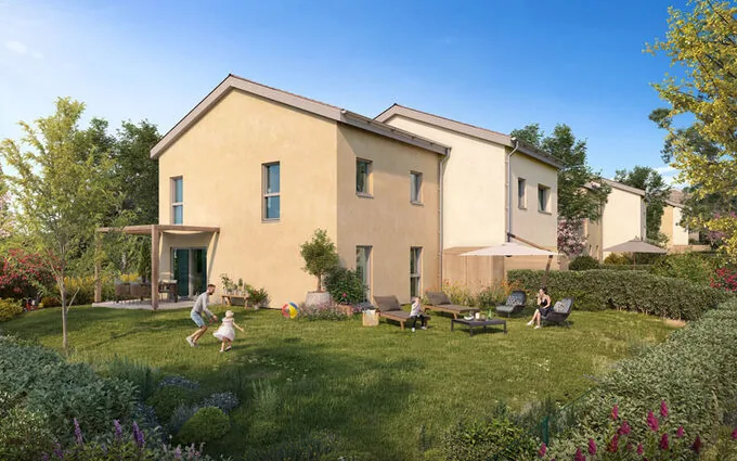 Les rives de l'ambene à Riom