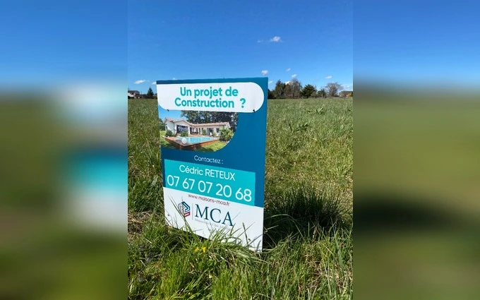 Terrain à partir de 453m² à Meursac à Meursac (17120)