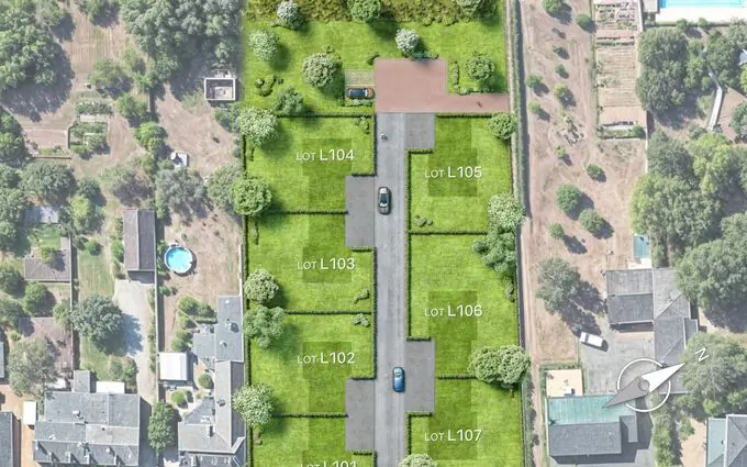 Coeur d'anjou - terrain a batir à Tiercé