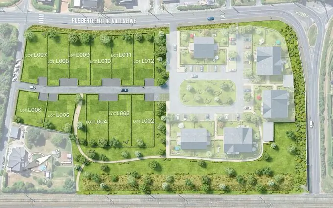 Coeur d'anjou - terrain a batir à Tiercé