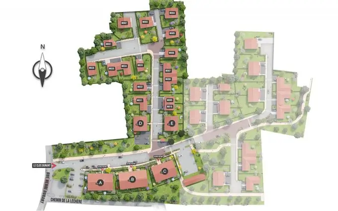 Le clos dunant à Niévroz