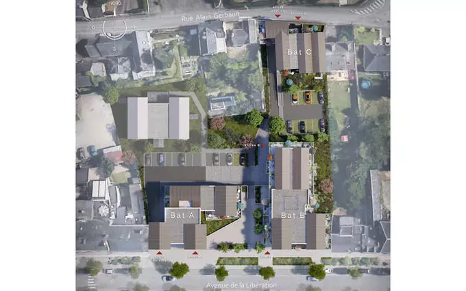 Les allées de sévigné à Saint-Berthevin