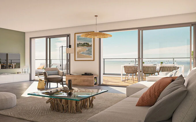 Villa blanche à Pornichet