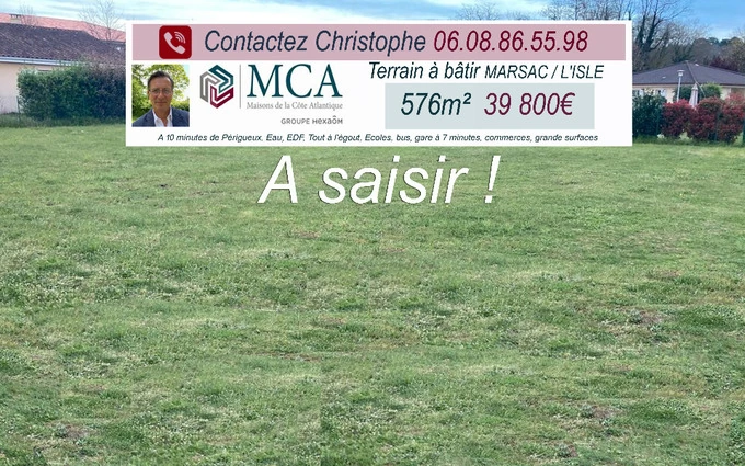 Terrain à partir de 576m² à Périgueux à Périgueux (24000)
