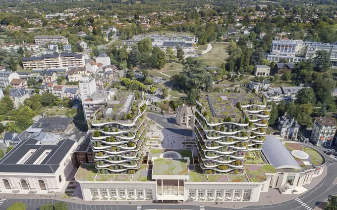 Les nouveaux thermes à Aix-les-Bains