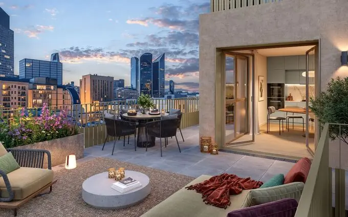 Une agréable vie de quartier aux portes de paris à Courbevoie