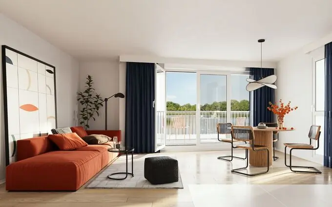 Une résidence élégante face aux bords de seine à Villeneuve-Saint-Georges