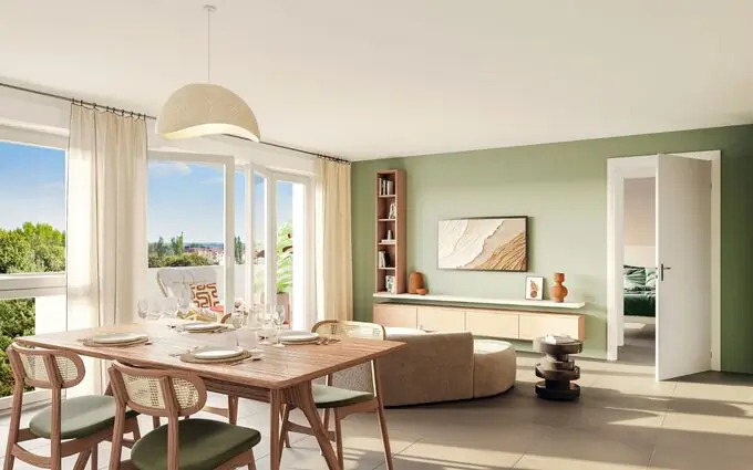 Montpellier  - tva 5,5% - du 2 au 4p - en travaux à Montpellier