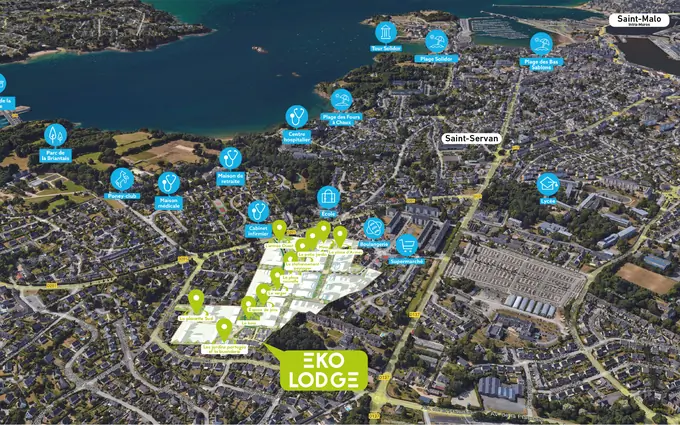 Eko lodge à Saint-Malo