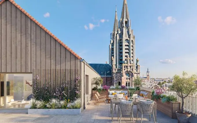 En centre-ville, à 5 min à pied de la gare à Armentières