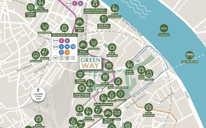GREEN WAY à Bordeaux