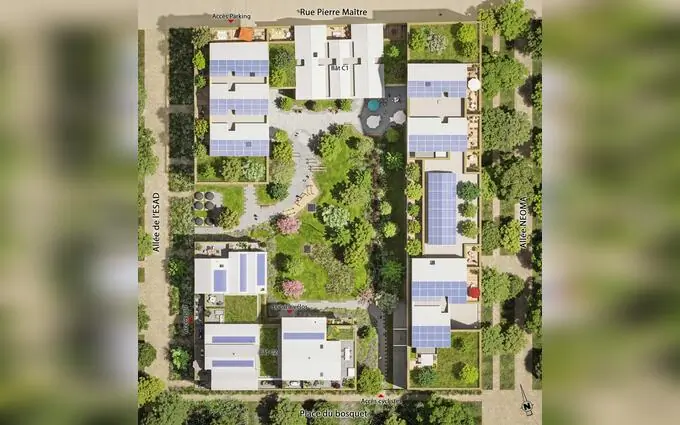 Au coeur du quartier des magasins généraux à Reims