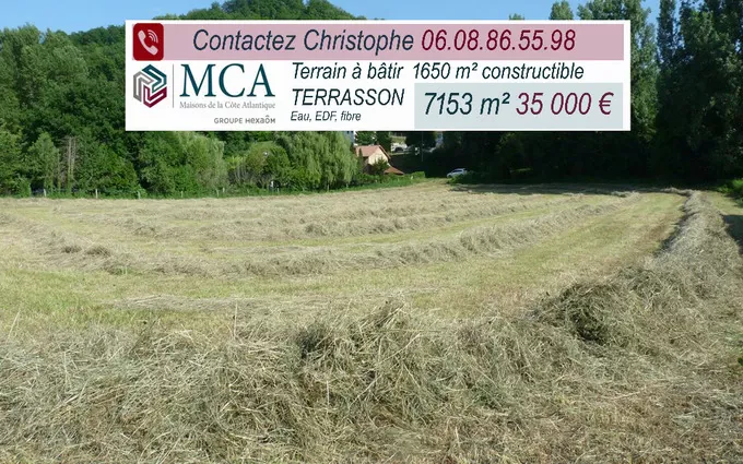 Terrain à partir de 7153m² à Terrasson-Lavilledieu à Terrasson-Lavilledieu (24120)