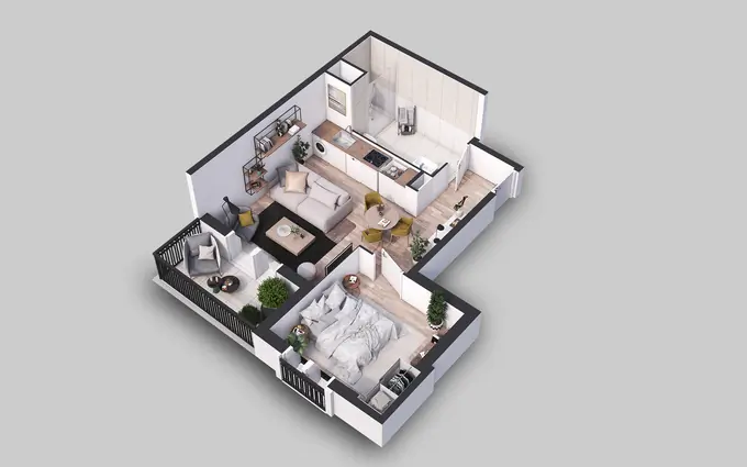 Villa des petits ponts à Le Blanc-Mesnil