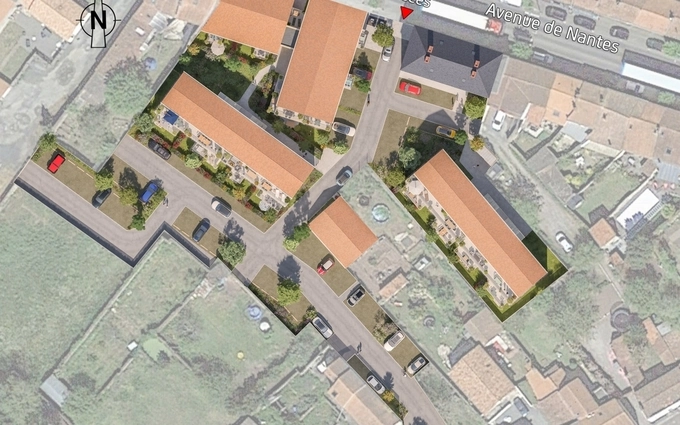 Le clos du vignoble -im002 - t1 à Aigrefeuille-sur-Maine