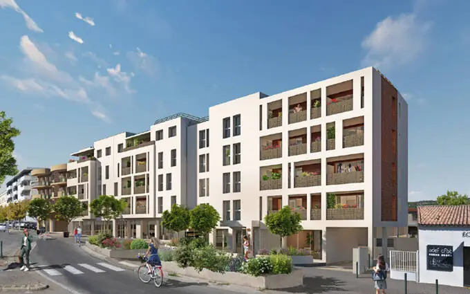 Aubagne petite résidence proche centre-ville et commerces à Aubagne
