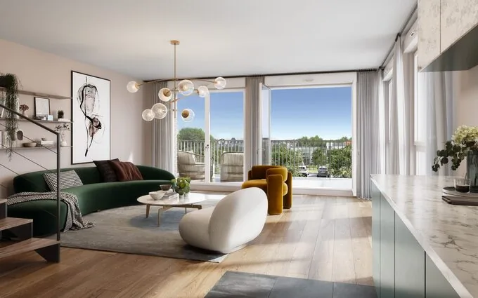 Cabourg en coeur de ville au début de l'avenue de la mer à Cabourg (14390)