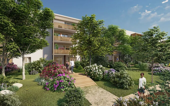 Toulon Est belle résidence avec environnement verdoyant à Toulon