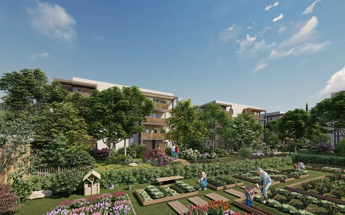 Toulon Est belle résidence avec environnement verdoyant à Toulon