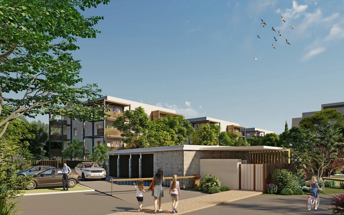 Toulon Est belle résidence avec environnement verdoyant à Toulon