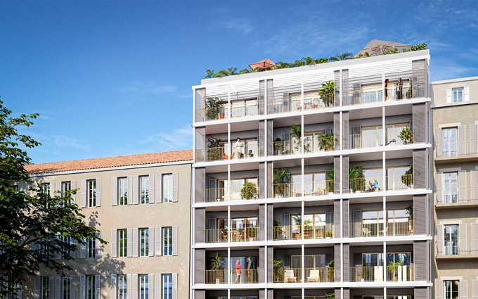 Marseille 8ème résidence haut de gamme au coeur de Périer à Marseille 8ème