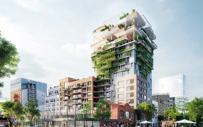 Sky Garden à Asnières-sur-Seine